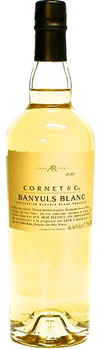 Abbé Rous - Cornet - Vin Doux Naturel Banyuls Blanc